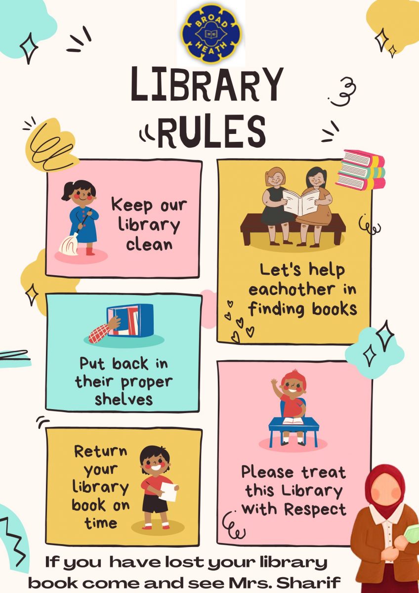 Library Rules Broad Heath Primary School Library Rules Broad Heath Primary School