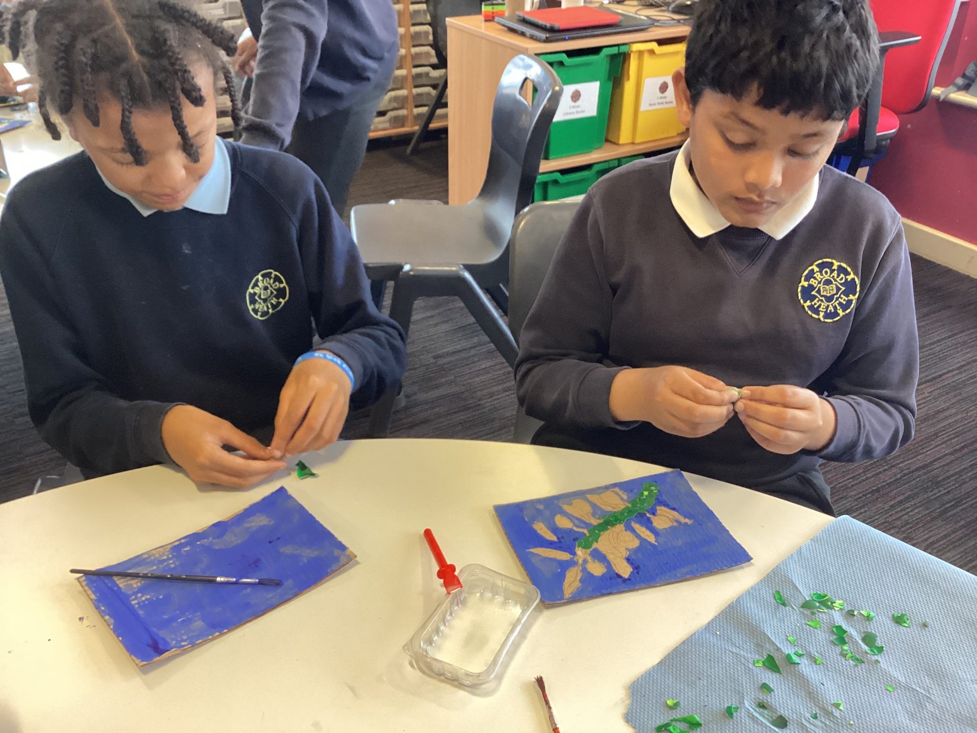 Art Day in 5 White – Broad Heath Primary School