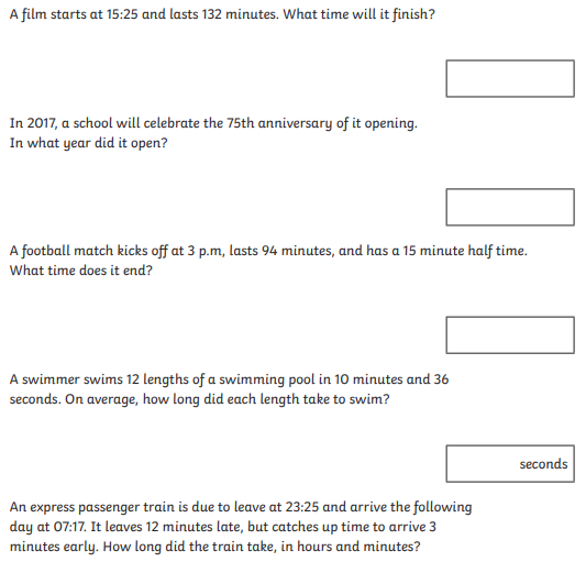 year 5 maths homework