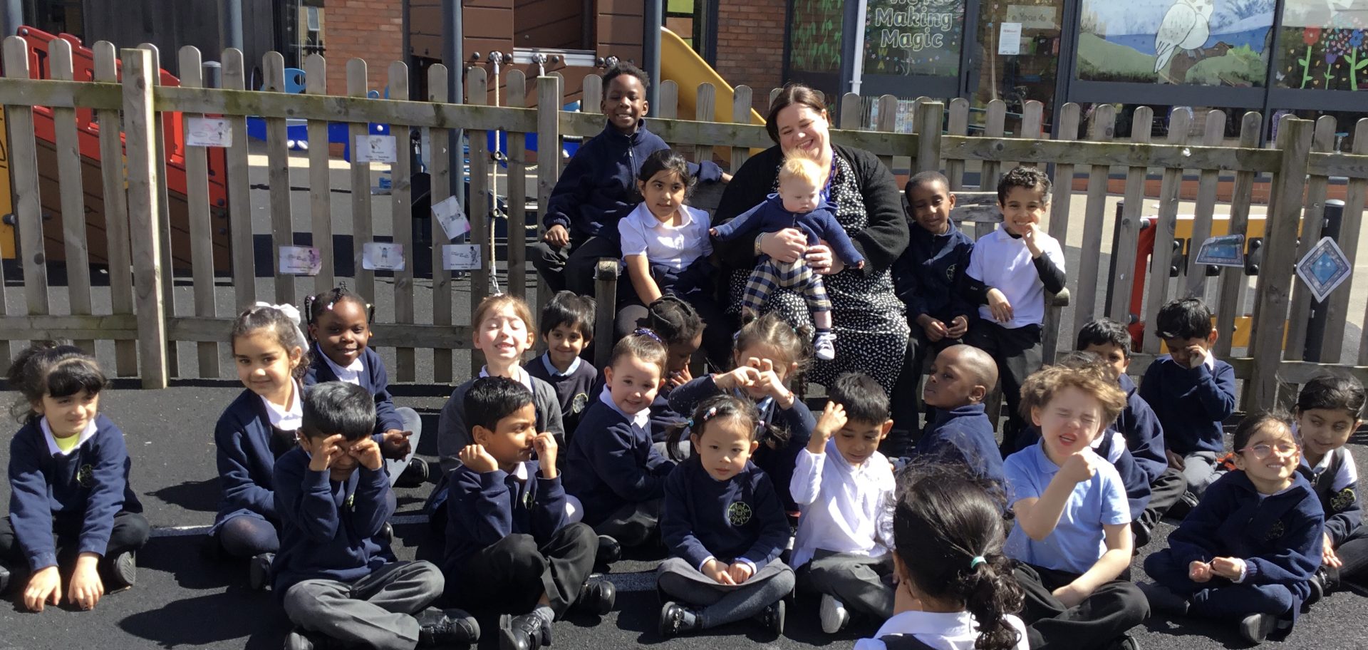RB have a special visitor